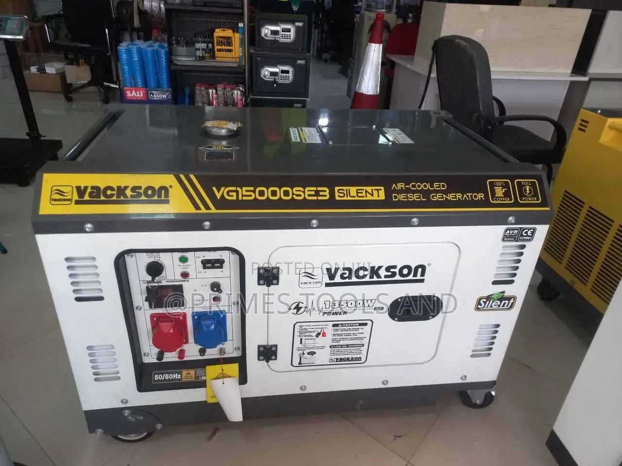 Silent Diesel Generator | Air-Cooled Backup Power Generator
