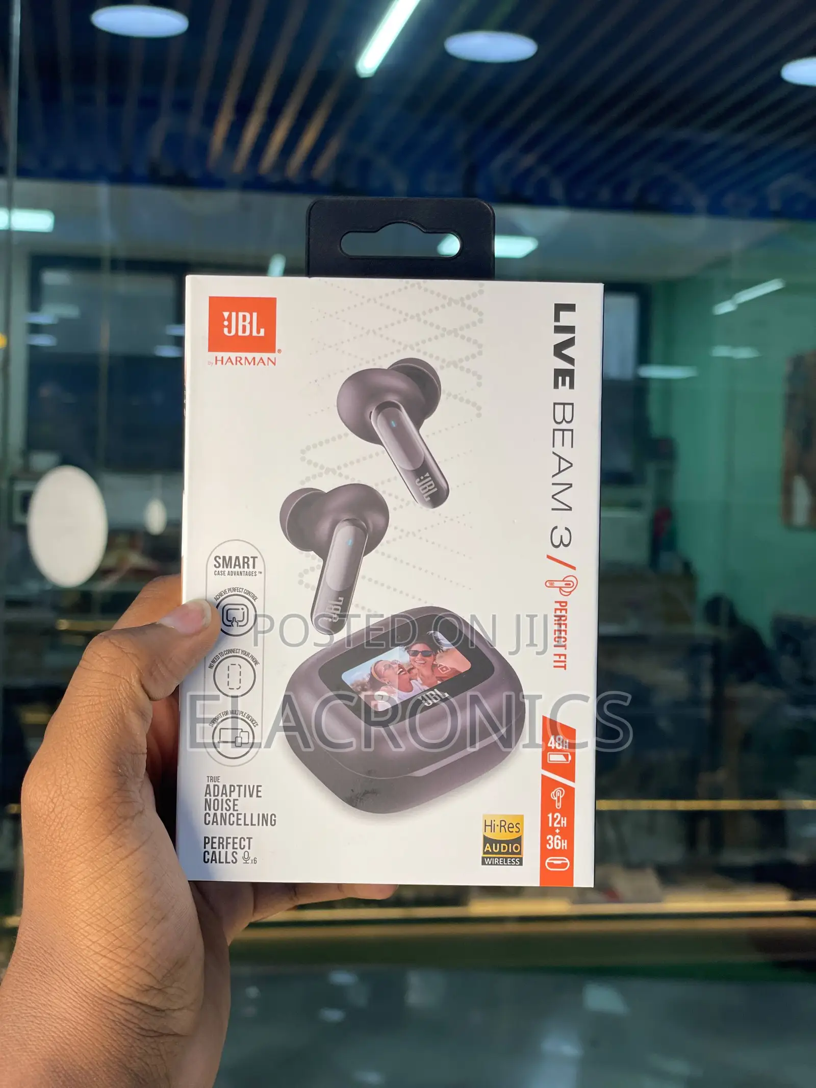 JBL Live Beam 3 Smart Case Wireless Earbuds
