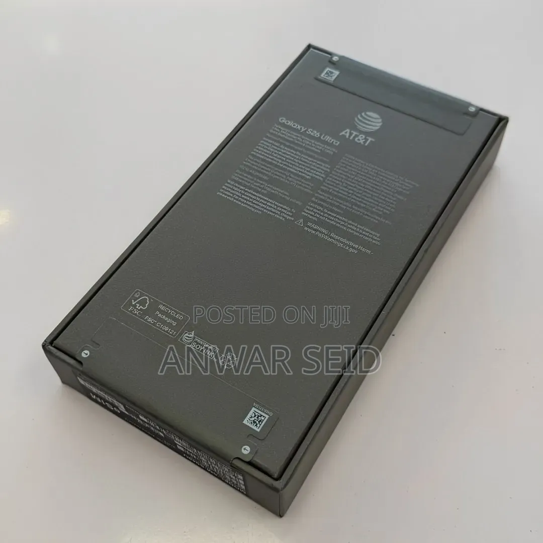 New Samsung Galaxy S26 Ultra 5G 256 GB Black