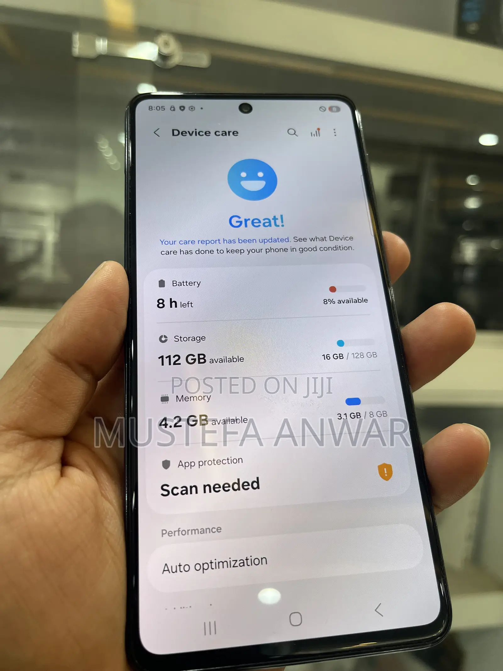 New Samsung Galaxy M53 128 GB Black
