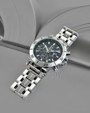 Gc Chronograph Men's Watch With Sun Moon Phase - Steel