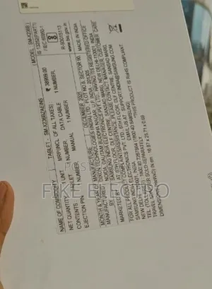 New Samsung Galaxy Tab A11+ 256 GB Black