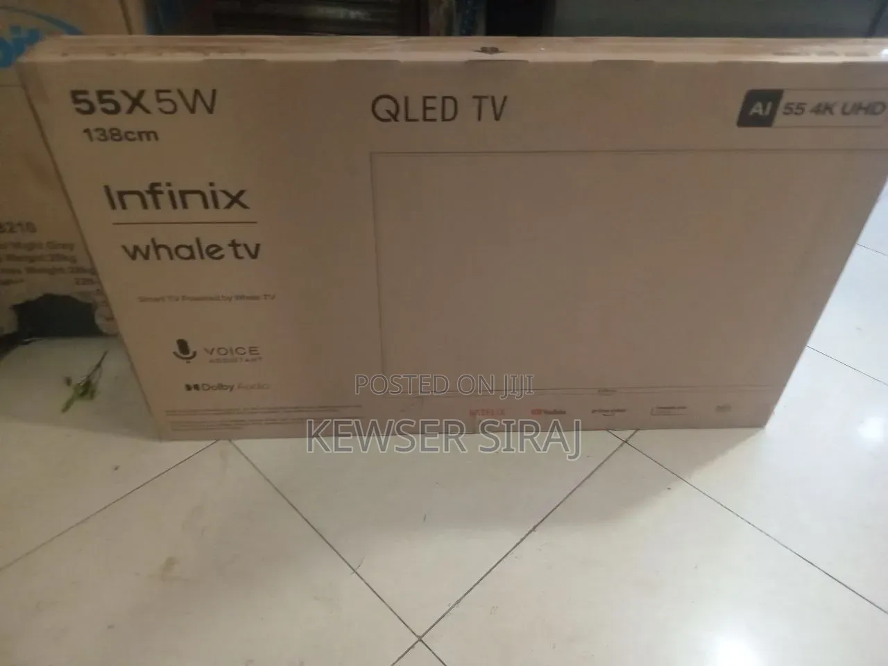 Infinx 55inch Tv Smart Android
