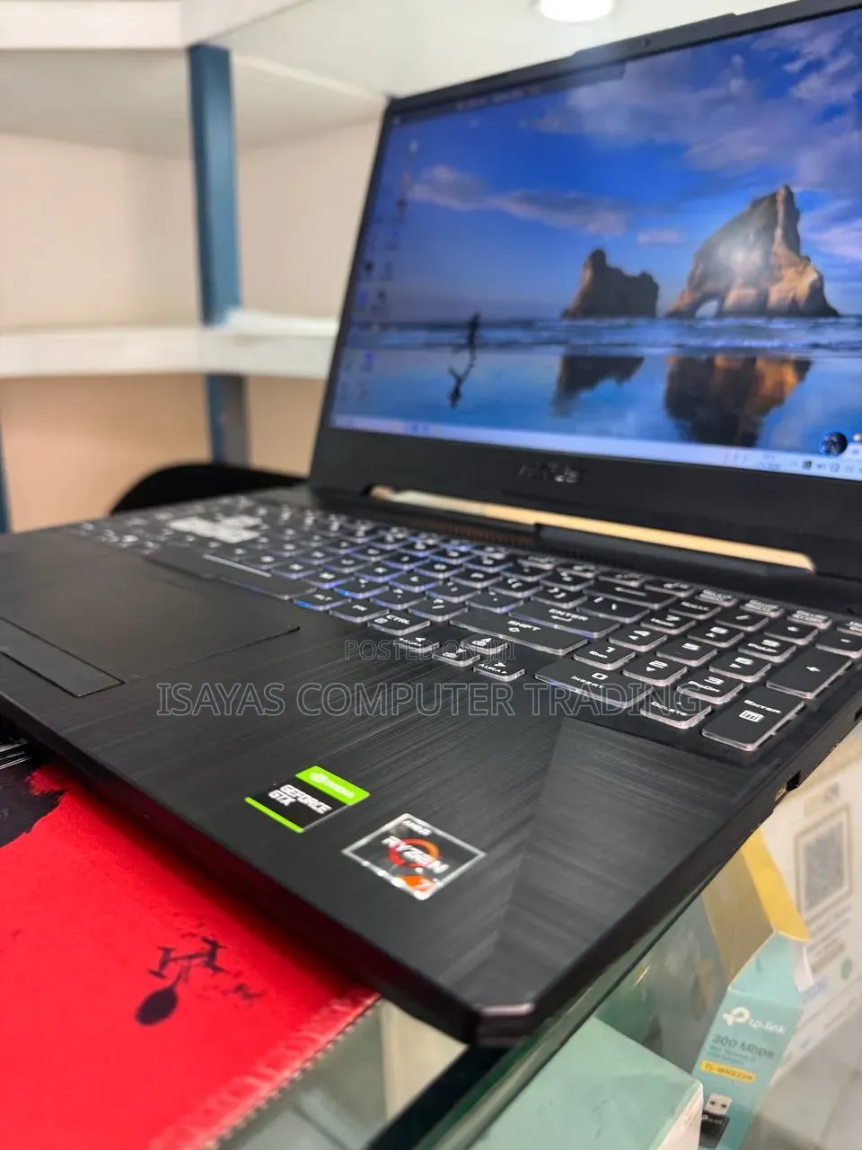 New Laptop Asus TUF Gaming A15 16GB AMD Ryzen 7 SSD 512GB