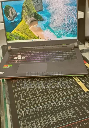New Laptop Asus ROG Strix G17 16GB AMD Ryzen 9 SSD 1T