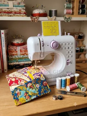 ልብስ ስፌትን በቤትወ ይማሩ Mini Portable Sewing Machine/ Free Delivery