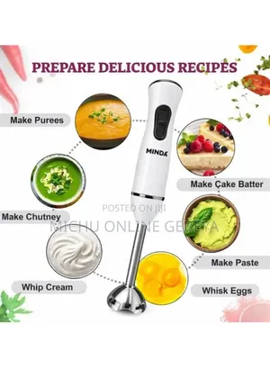 ካሊቲ ሀንድ ብሌንደር Minda Electric Hand Blender/Free Delivery