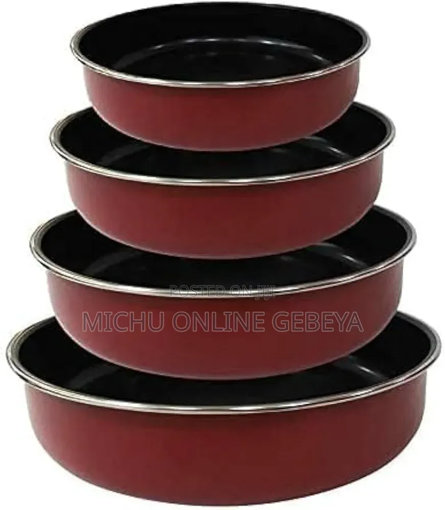 4pcs Quality የማይዝና የማያሳርር Plate/Free Delivery