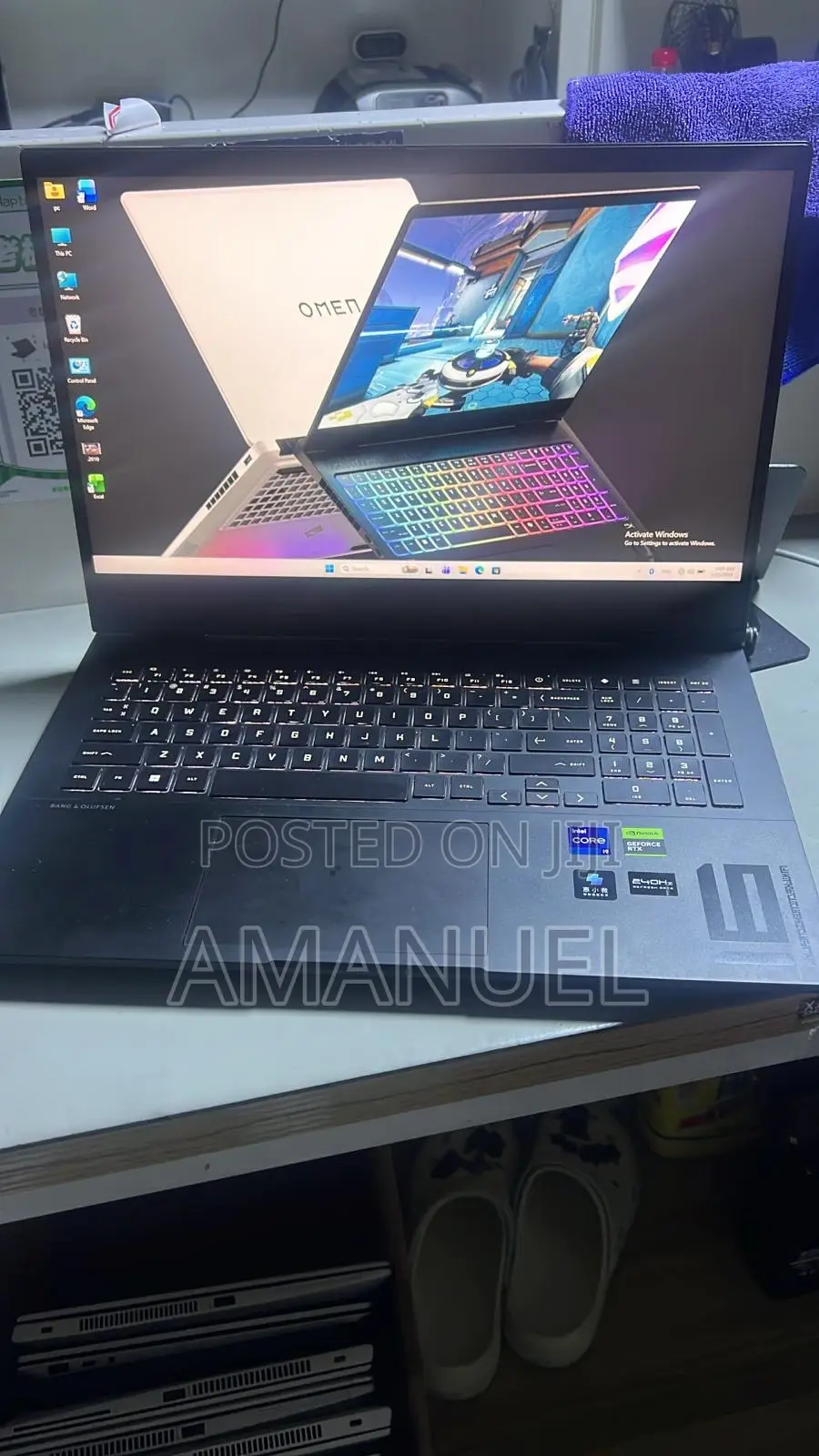 New Laptop HP Omen 16 32GB Intel Core i9 SSD 1T