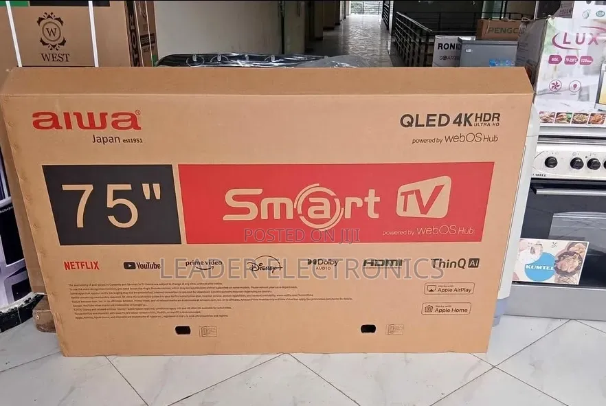 Alwa Tv 75" Smart Webos Hub | Uhd Qled Tv | Original