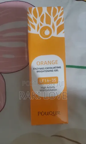 Enzymes Exfoliating Brightening Gel Orange