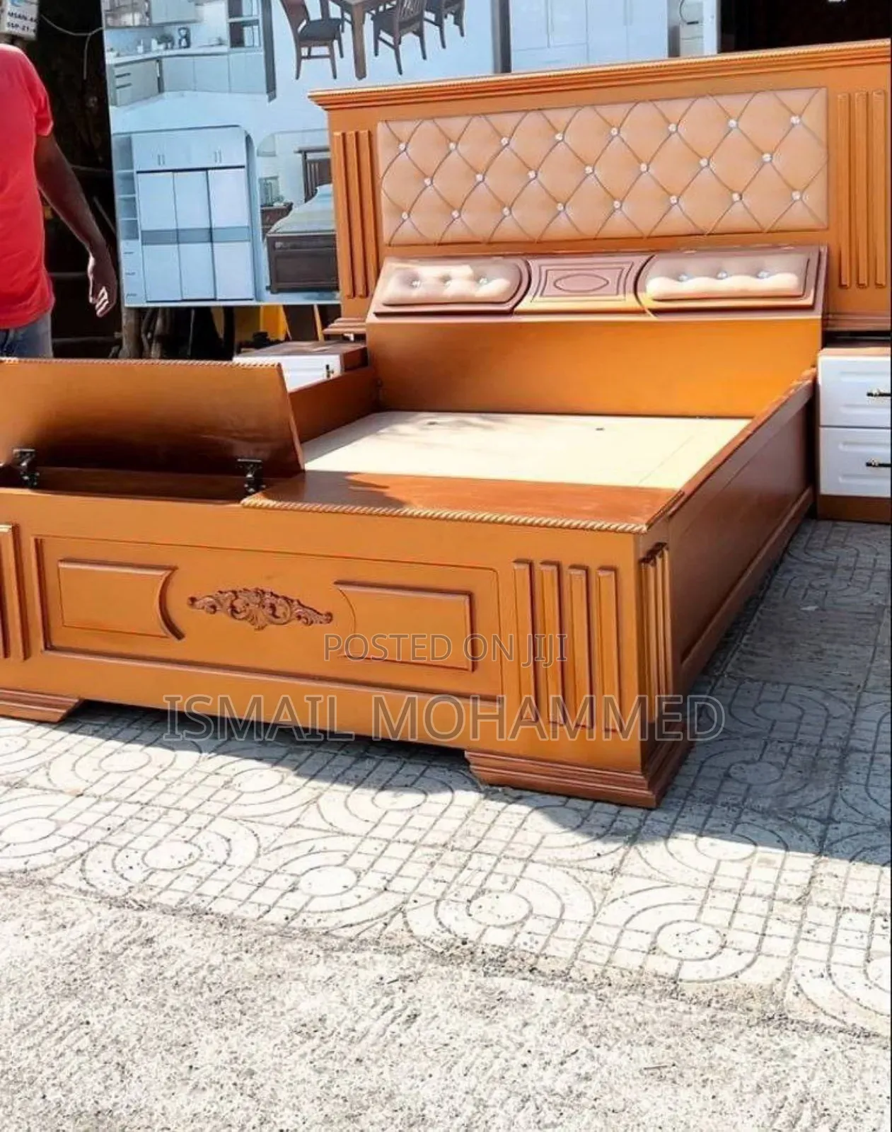 Smart Home ፈርኒቸር Bed Free Delivery