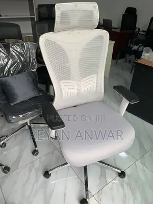 White Frame High Back