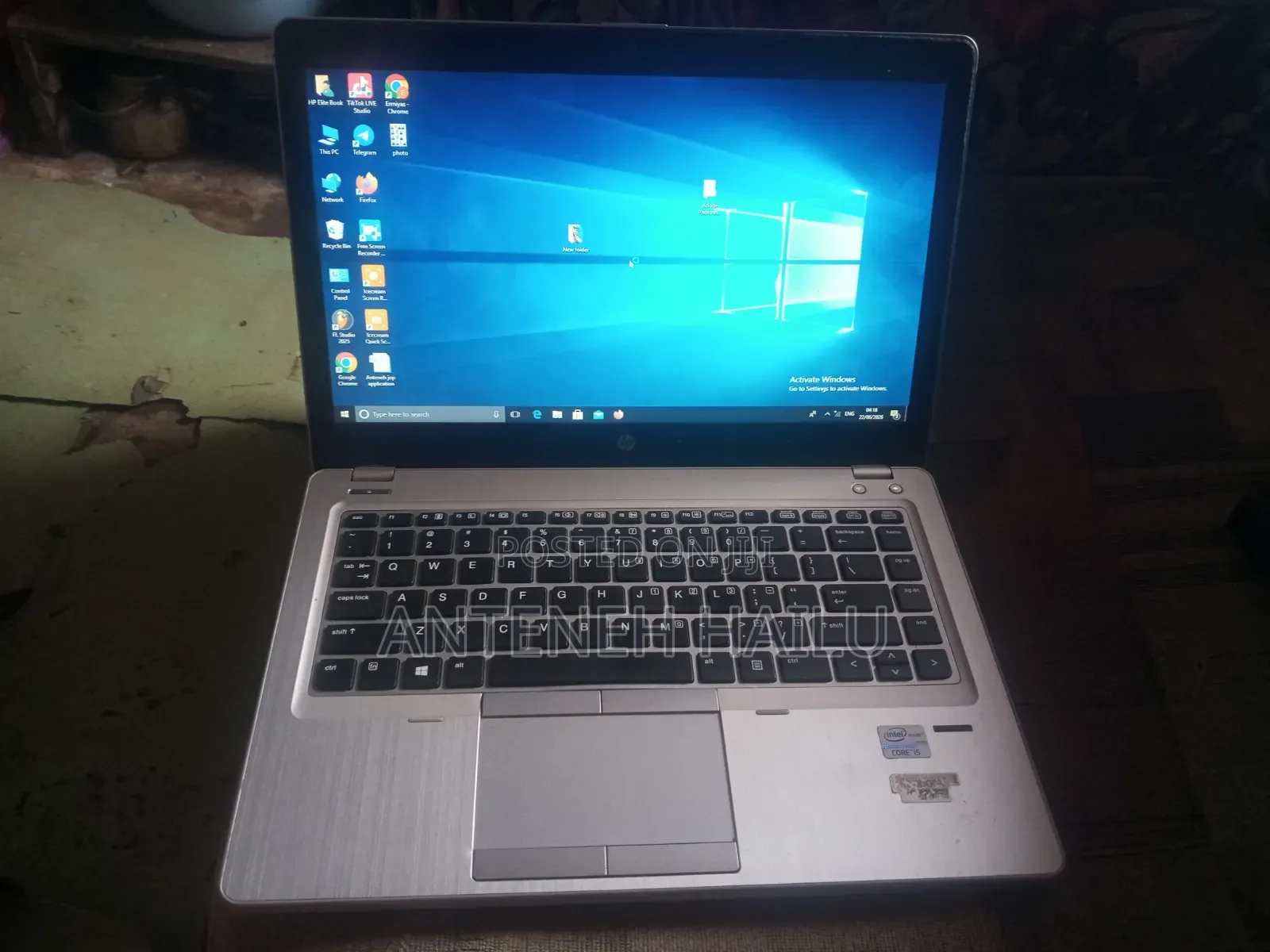 Laptop HP EliteBook Folio 4GB Intel Core i5 HDD+SSD 500GB