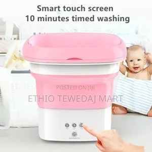 Portable Folding Washing Machine | Baby Clothes | 10 Min Wash