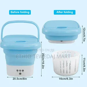 Portable Folding Washing Machine | Baby Clothes | 10 Min Wash
