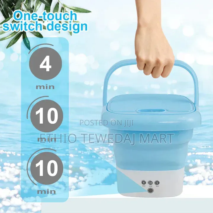 Portable Folding Washing Machine | Baby Clothes | 10 Min Wash