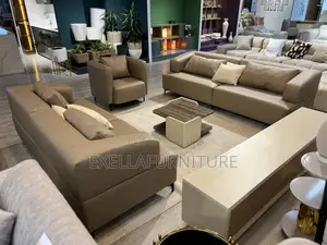 Leather Sofa 7 Seater | 7 ሲተር ሌዘር ሶፋ