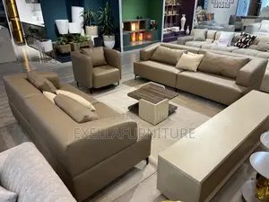 Leather Sofa 7 Seater | 7 ሲተር ሌዘር ሶፋ