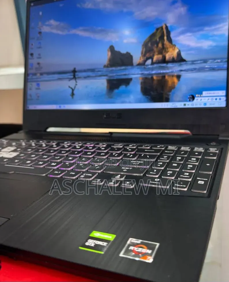 New Laptop Asus TUF Gaming A15 16GB AMD Ryzen 7 SSD 512GB