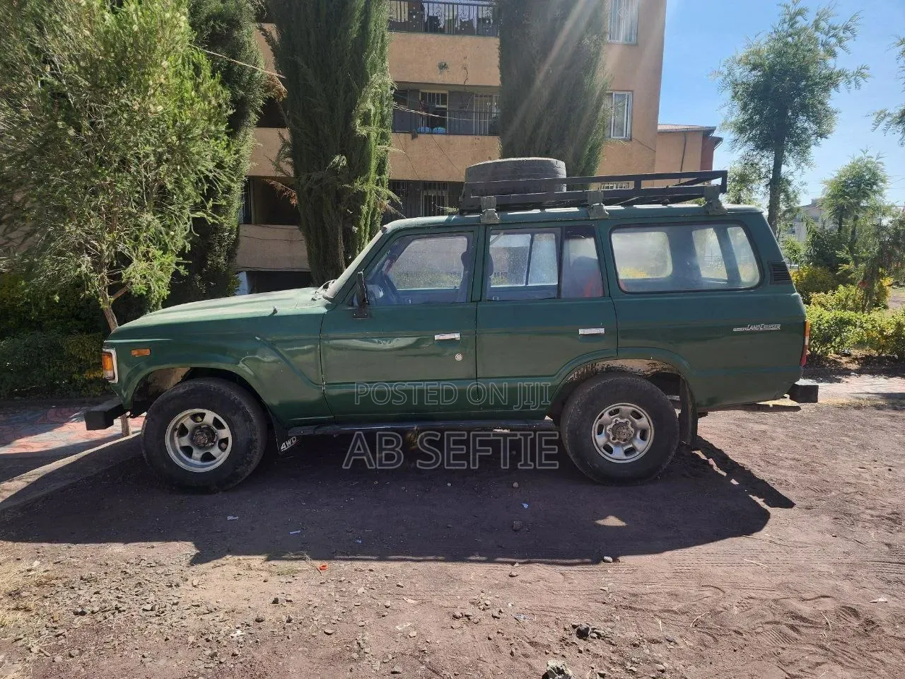 Toyota Land Cruiser 1984 Green