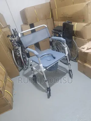 Core Shower Commode Transport Wheelchair Shower Commode Chair