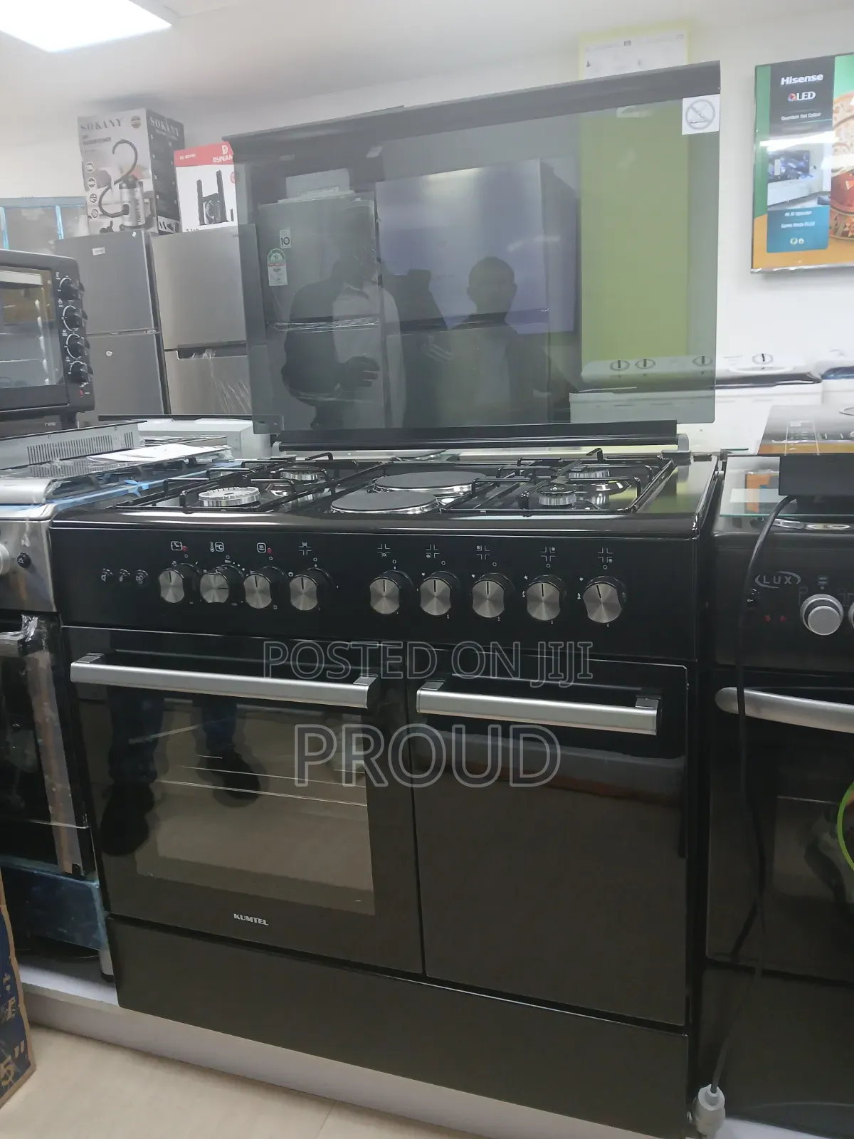 Kumtel 2 Elctric 4 Gas Oven 60x90