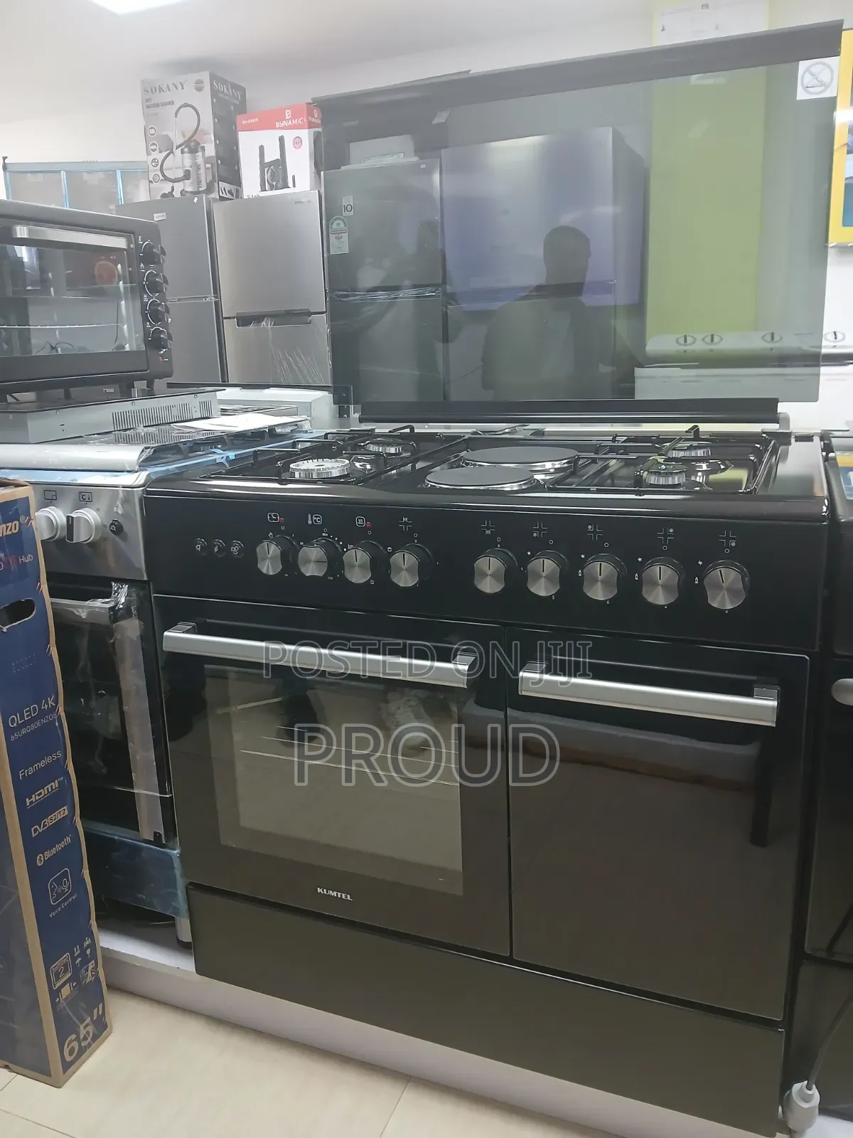 Kumtel 2 Elctric 4 Gas Oven 60x90
