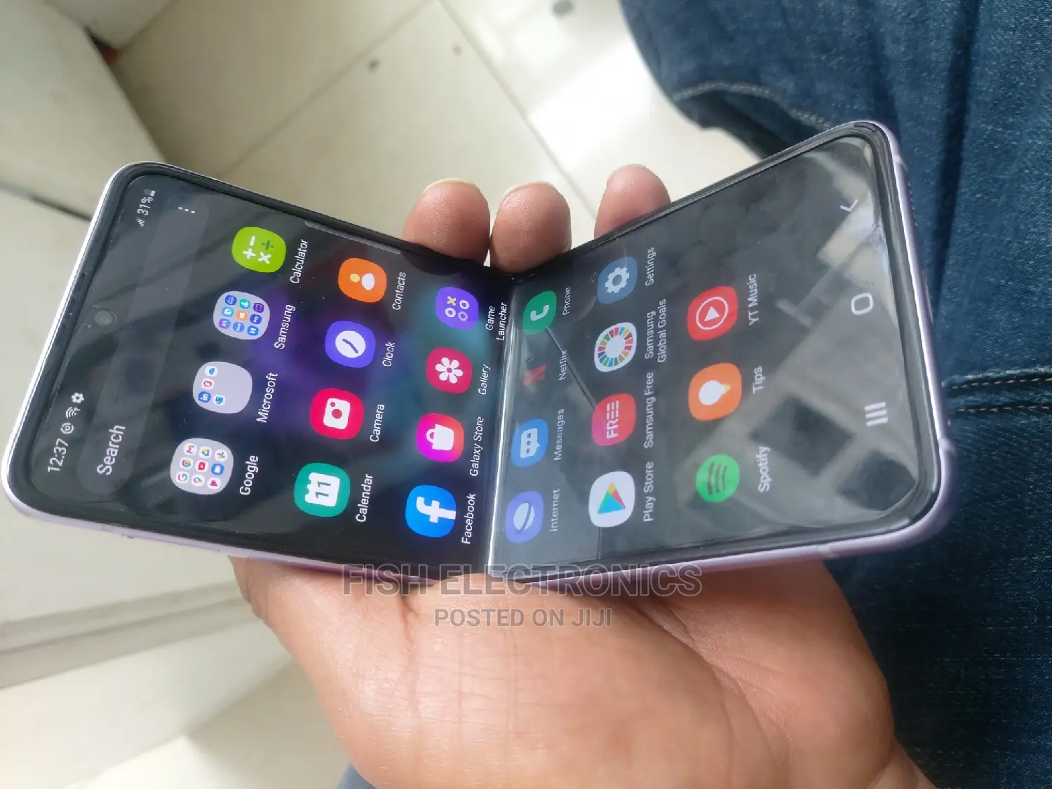 New Samsung Galaxy Z Flip 3 128 GB Purple