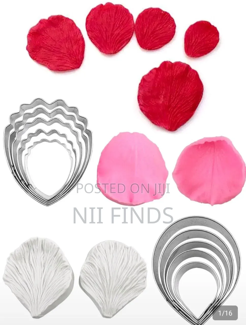 Flower Cutter With Silcon Mold
