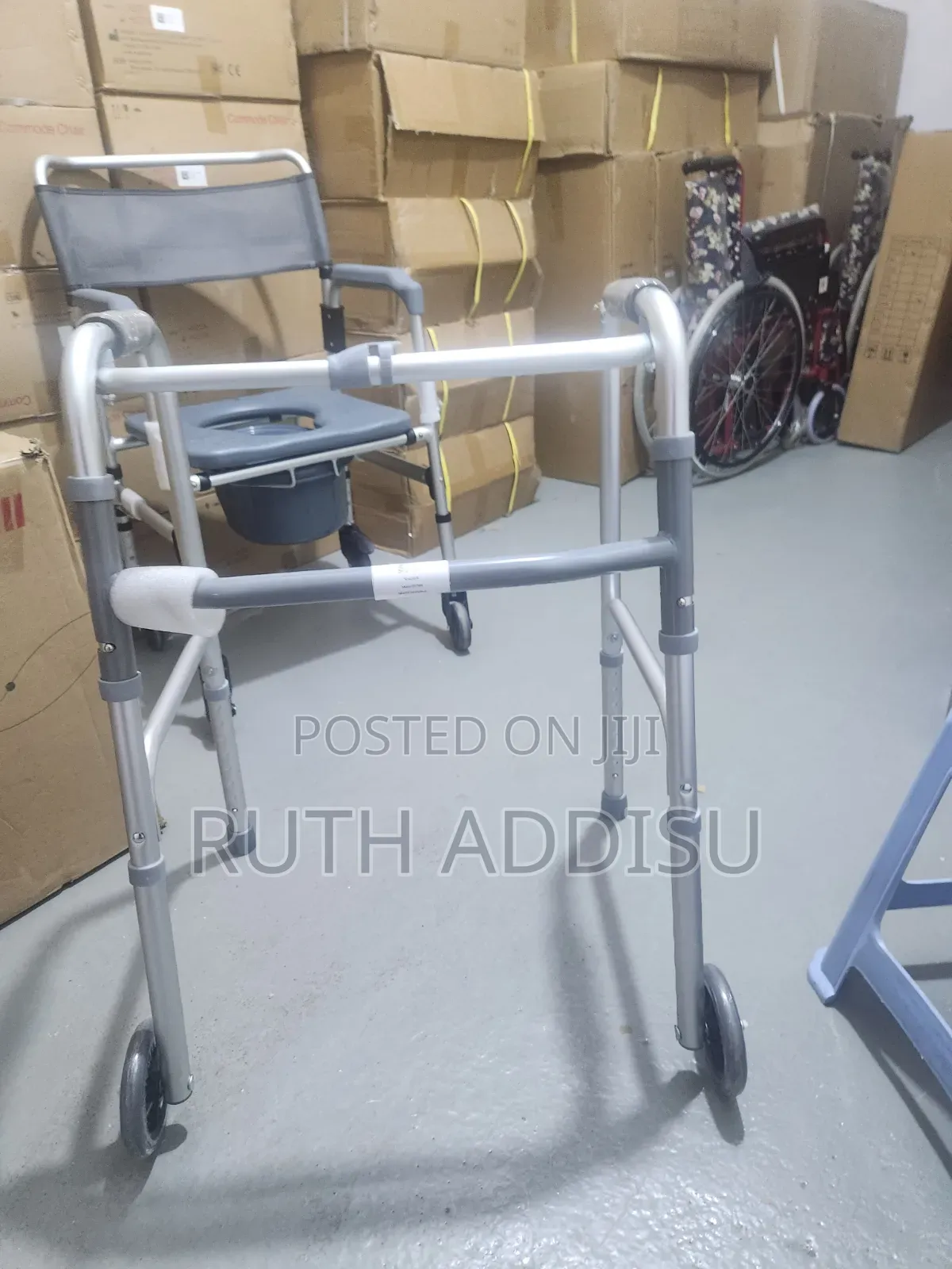Folding Wheel Walker Is Their Mobile Assis Adjustable Rollator Walker