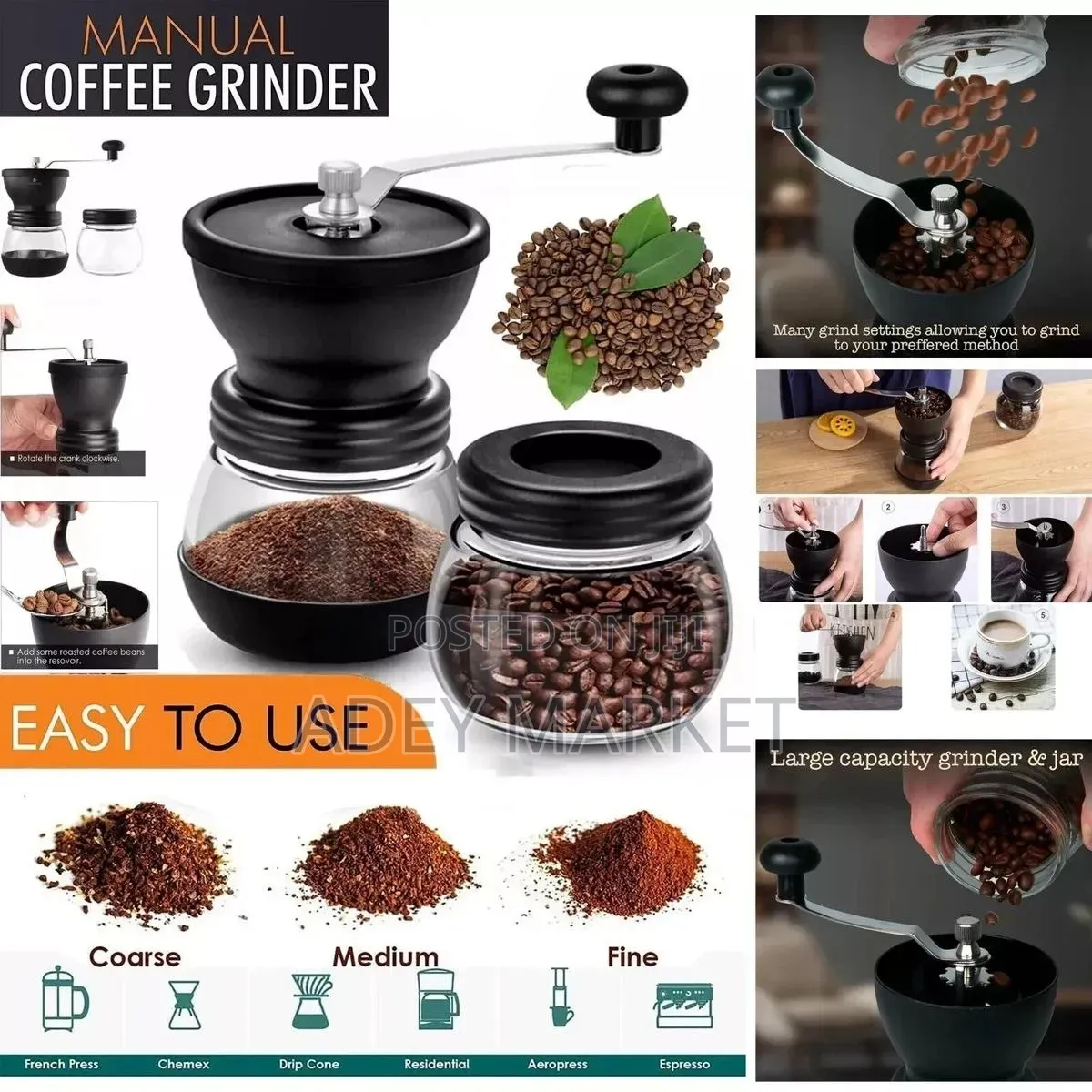 Manual Coffee Grinder.