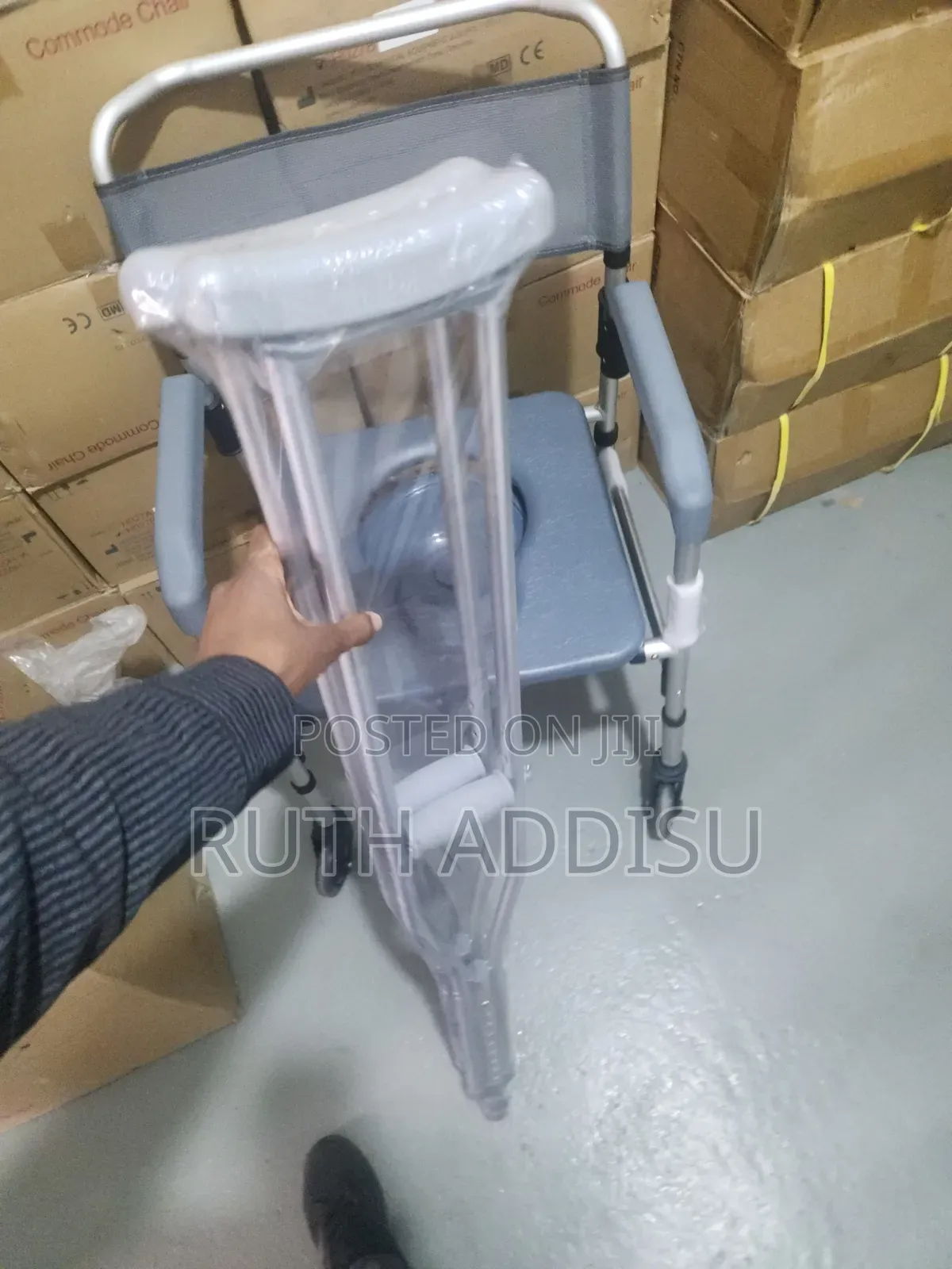 Adults Aluminium Iron Walking Crutches Stick at Walking Frames