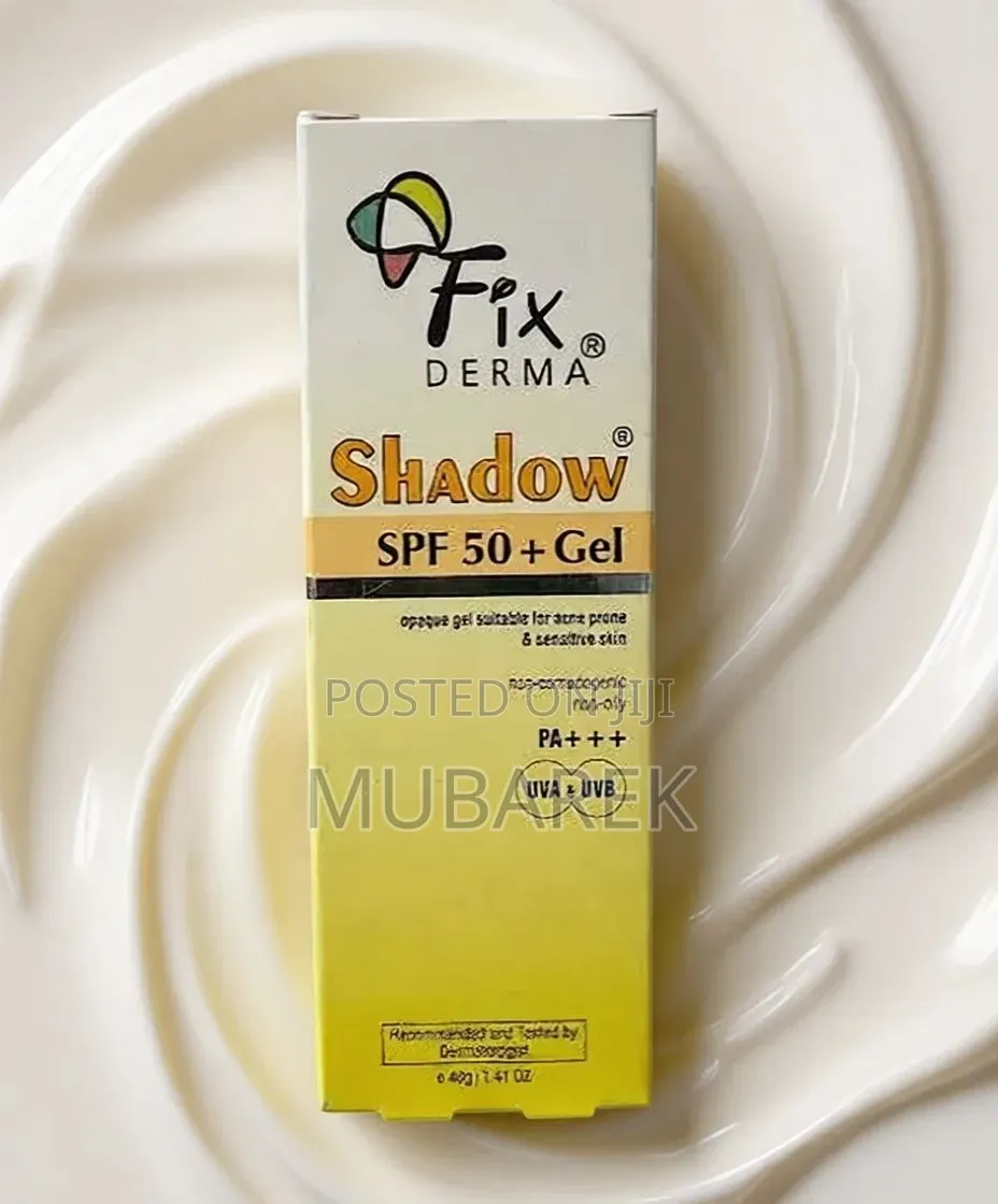 Anti-Acne SPF 50+ Sunscreen Gel by Fixderma Shadow