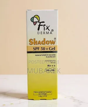 Non-Comedogenic SPF 50+ Sunscreen Gel | Fixderma