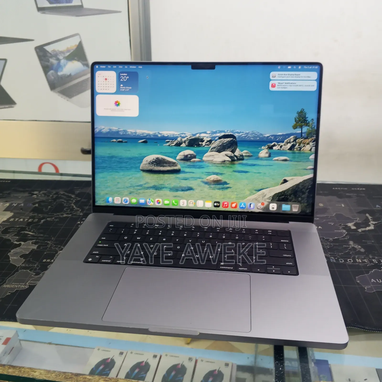 New Laptop Apple MacBook Pro 2021 M1 16GB Apple M1 Pro SSD 512GB