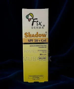 Protect Your Skin: Fixderma Shadow SPF 50+ Gel