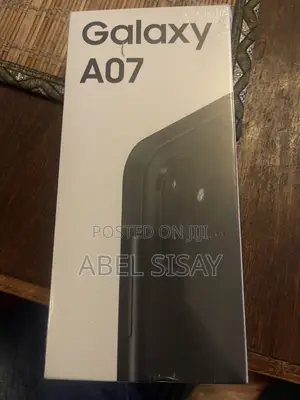 New Samsung Galaxy A07 4G 64 GB Black