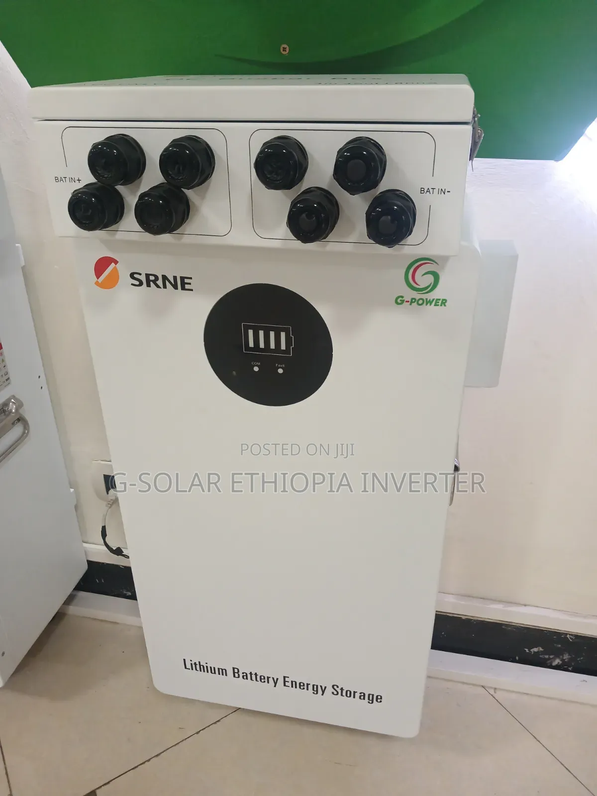 12kw Srne Inverter + 15.36kwh Battery +10pcs*720w Jinko Pv Ethiopia