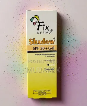 Fixderma Shadow SPF 50+ Sunscreen | Matte Finish Gel