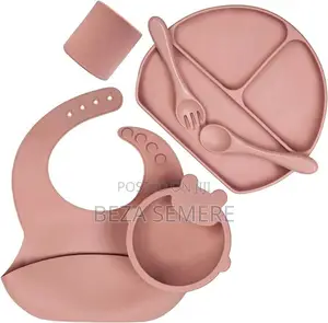 Bpa Free Food Grade Silicone Baby Feeding Set Safe Toddler Dinnerware