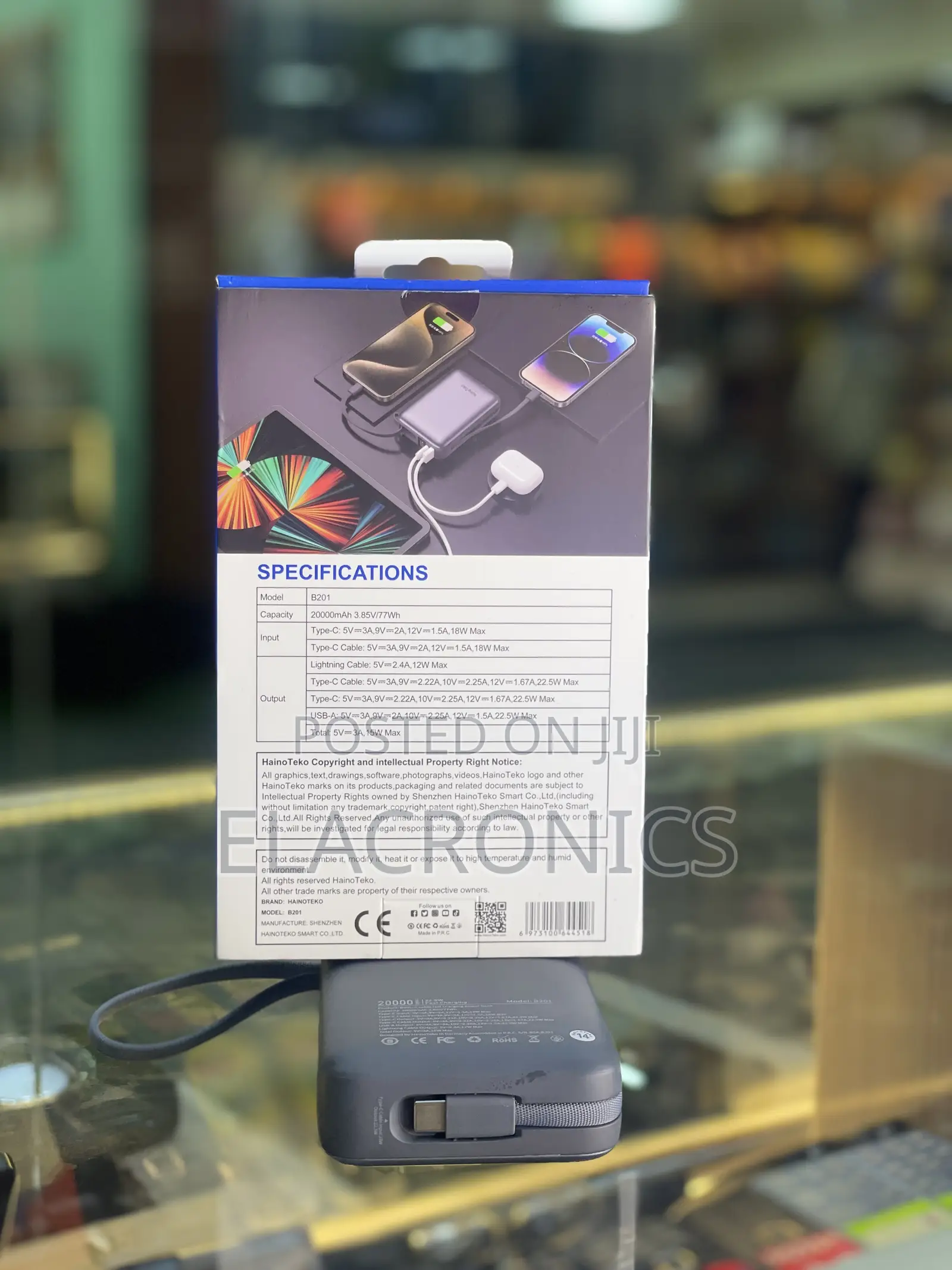 Haino Teko 20000mah Power Bank B201⁠