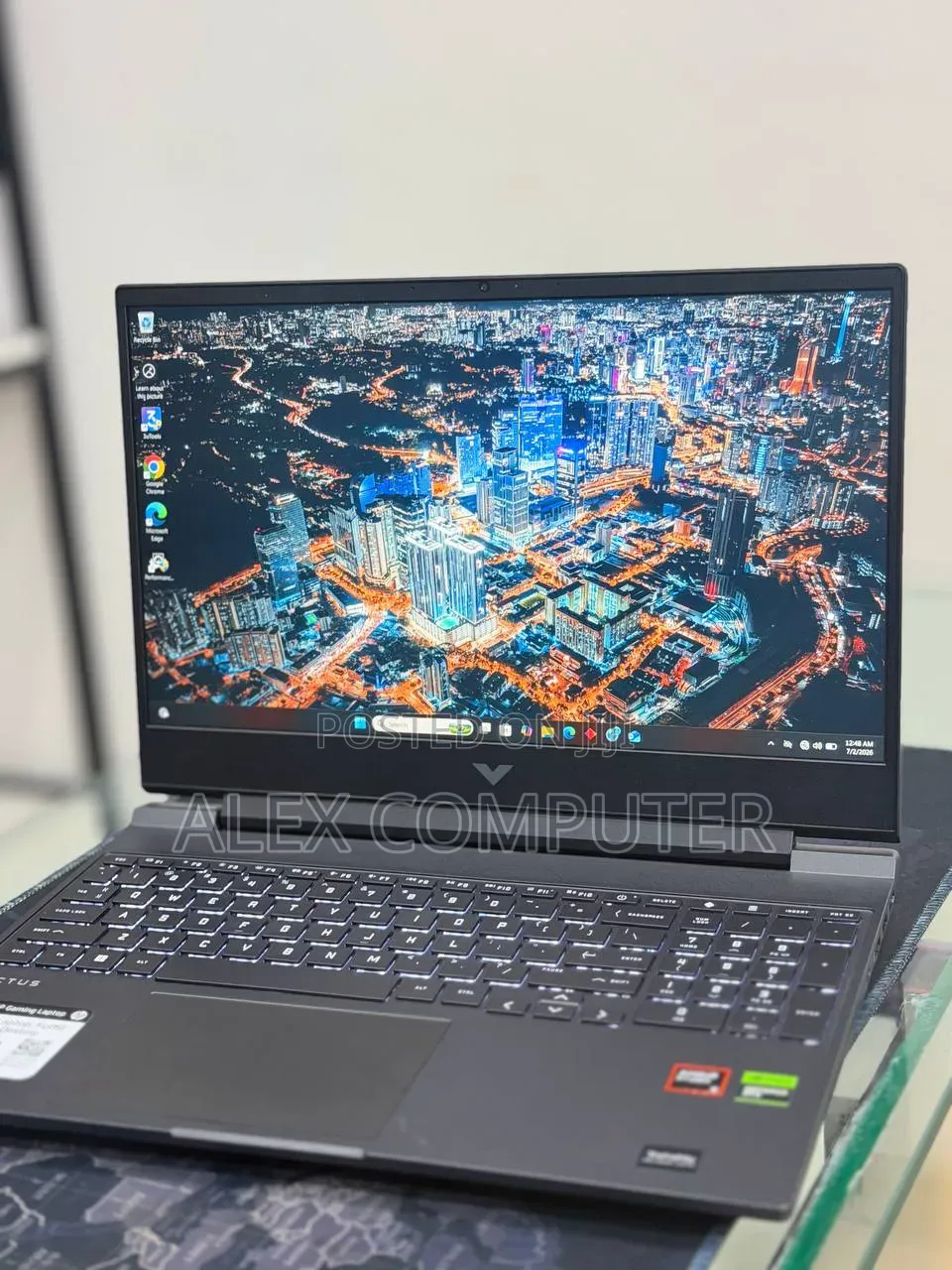 New Laptop HP Victus 15 16GB AMD Ryzen 5 SSD 512GB