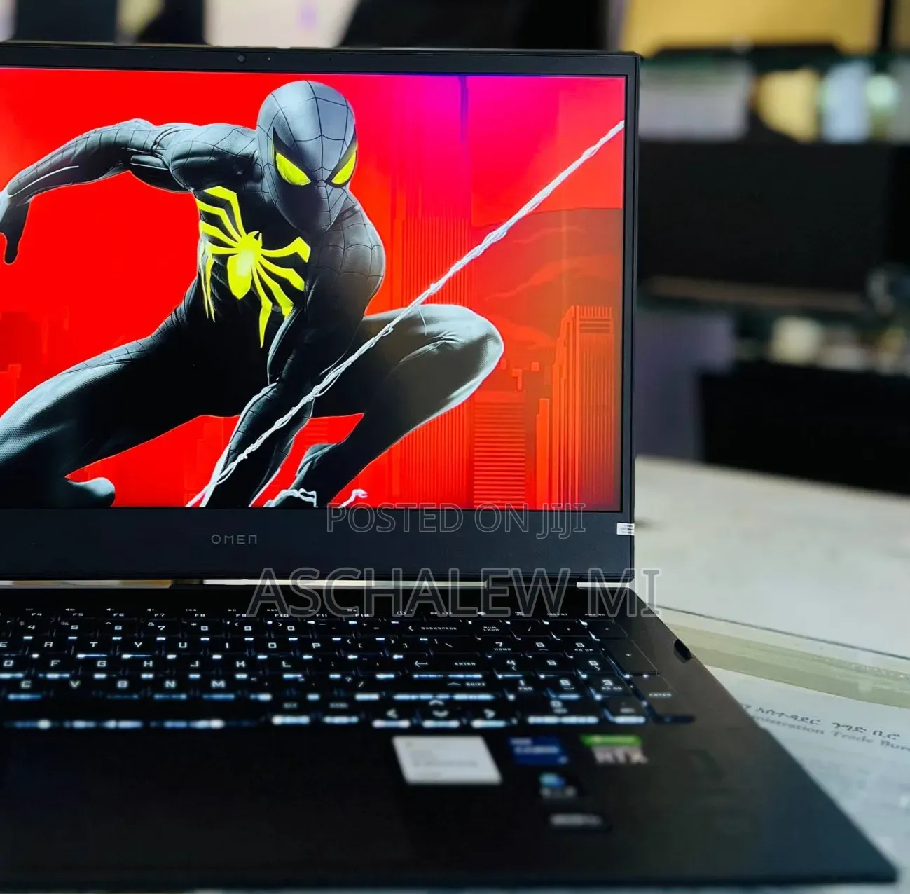 New Laptop HP Omen 16 16GB Intel Core i7 SSD 512GB