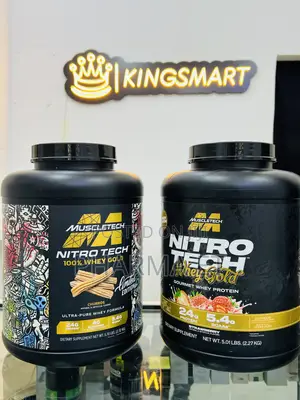 The New Musceltech Whey Protein Powder Blend the Champions Whey