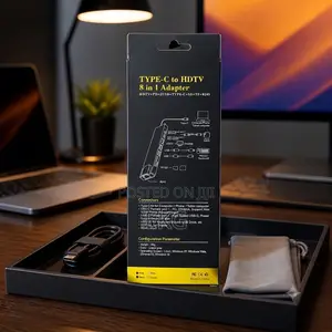Type-C to HDTV 8 in 1 Hub