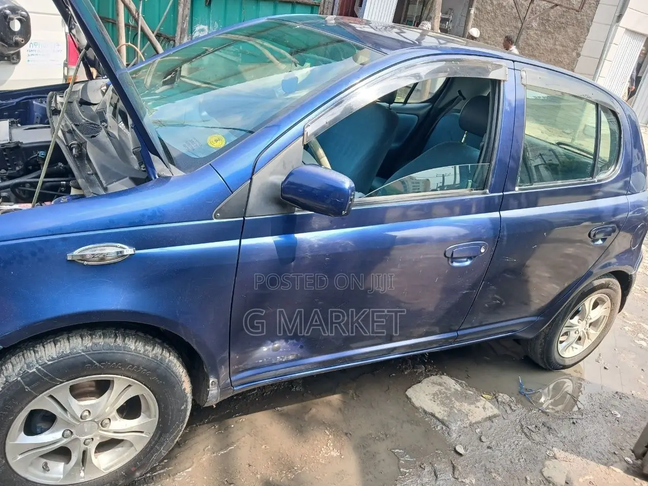 Toyota Vitz 1.3 AWD 3dr 2001 Blue
