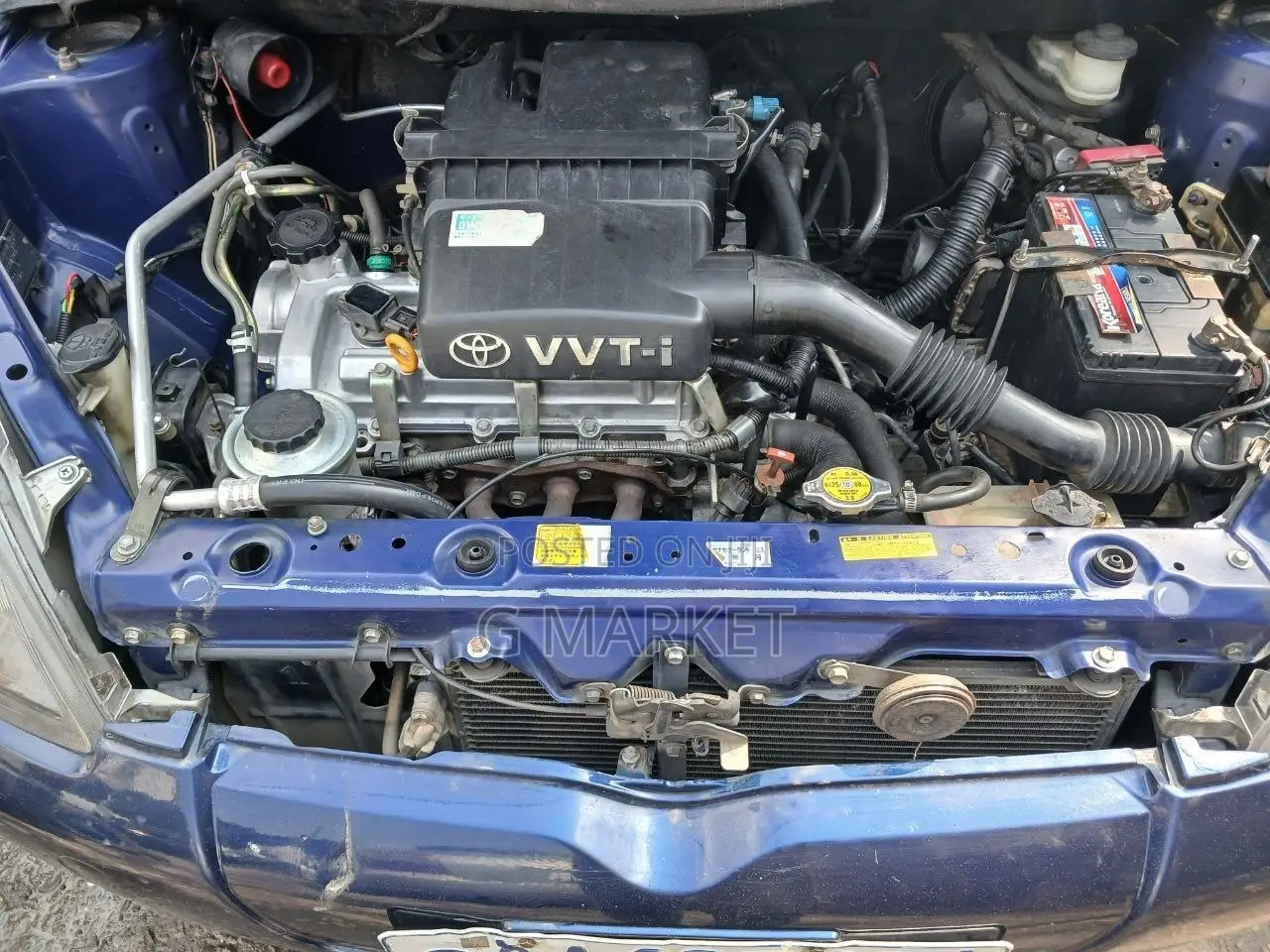 Toyota Vitz 1.3 AWD 3dr 2001 Blue
