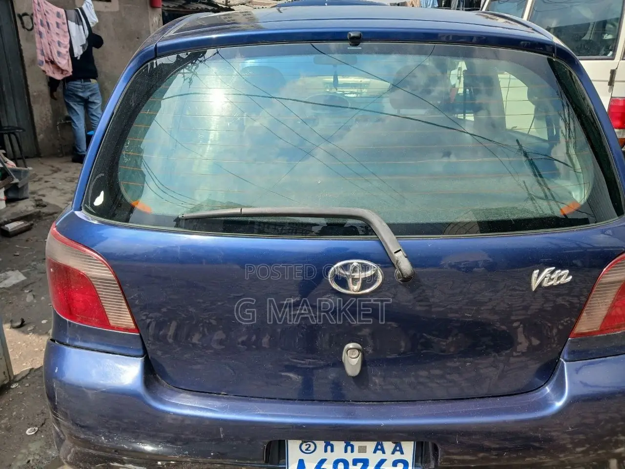 Toyota Vitz 1.3 AWD 3dr 2001 Blue