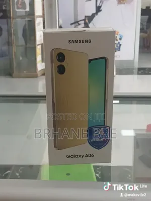 New Samsung Galaxy A06 64 GB Yellow
